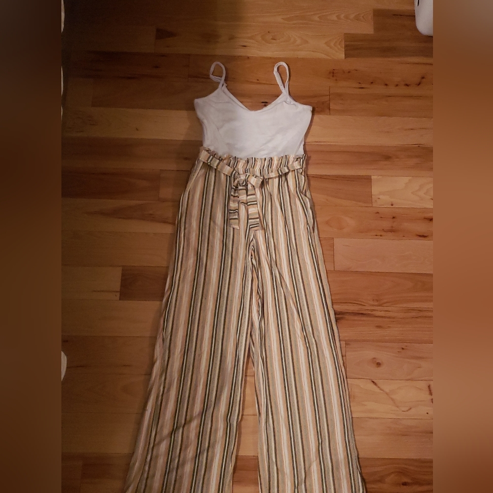 Ultra Flirt jumpsuit, striped - Picture 4 of 5